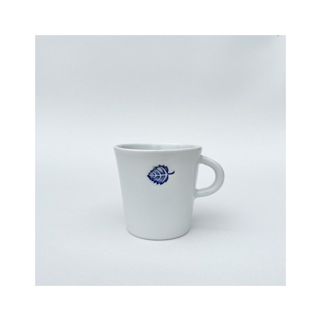 porcelanovy hrnicek obrazek listek 180ml