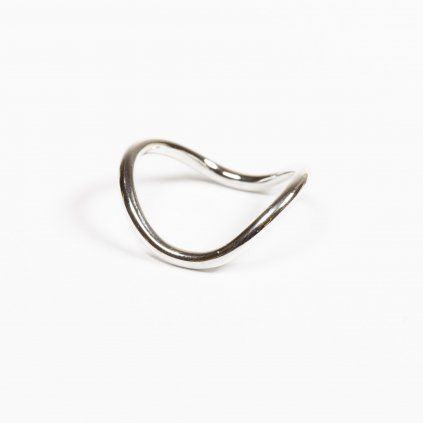 Ring Migration Vlna big silver