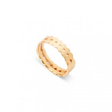 Ring 2WG - gold plated
