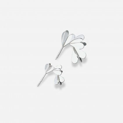 Náušnice PIRK SPRIG S, M SILVER (srovnání) produktovna