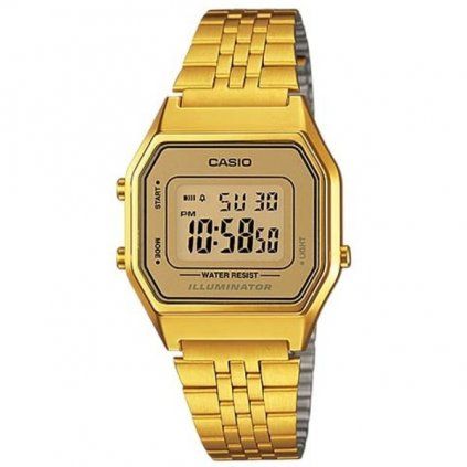 Casio vintage small gold watches