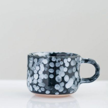 Mug Apollo black speckled