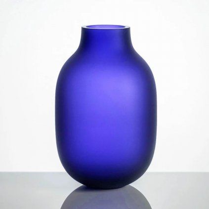 Vase Laokon matte blue