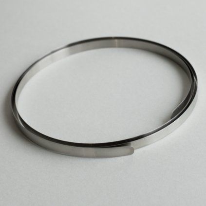 Ribbon necklace 7mm