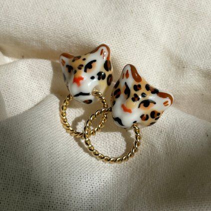 Earrings Big Cats Gepard