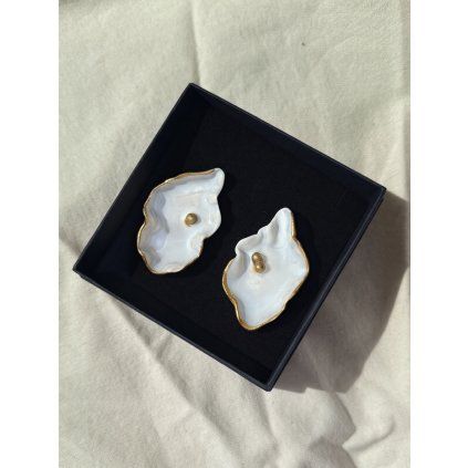Earrings Mother of Pearls big