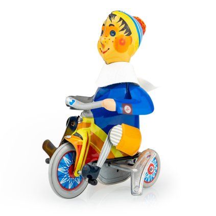 Boy on a tricycle