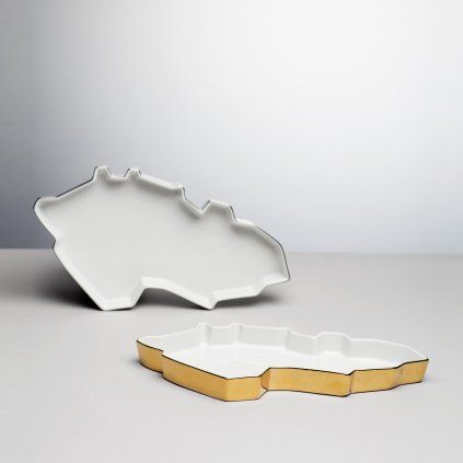 qubus maxim velcovsky republic tray gold white silver white 2