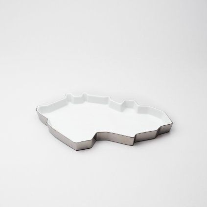 qubus maxim velcovsky republic tray silver white