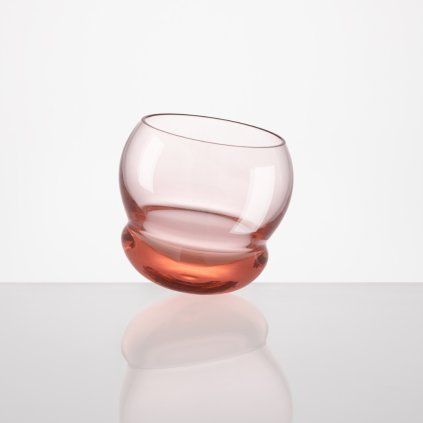 Bubble whisky glass