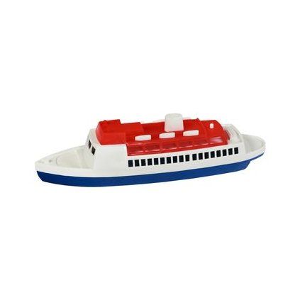 Ocean steamer to water