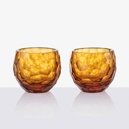 Op Art Candle Holder set big