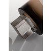 Cube whisky glass smoke