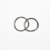 Ring Birth silver - two rings connected