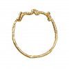 Ring Twisted 03 gold-plated
