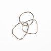 Ring Birth silver - three rings connected