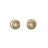 Earring Snail big gold-plated
