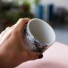 Cappuccino cup Horymore black matt