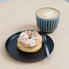 Mercury latté cup green stripes