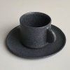 Espresso cup with handle XS navy black