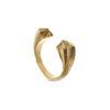 Ring Comet big gold plated