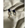 Earrings Medieval Eye blue