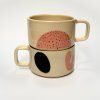 Cappuccino mug Pink planet