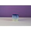 Decopr cappuccino cup blue-yellow