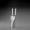 qubus jakub berdych karpelis hande hoch candleholder 5