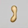 Drops 3D Wallpaper Gold