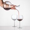 Bubble Glass Wine Set of 2 Pieces Transparent