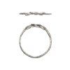 Ring Twisted 23 silver