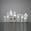 Porcelánová vázá bíla Abstract Vase White qubus