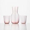 Linea Pura Drinking Glass Set pink
