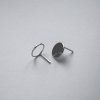 2. L circle studs